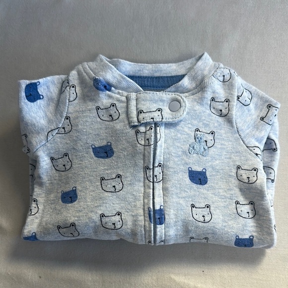 GAP Baby - Footed Sleeper with Bear Pattern - Picture 1 of 4